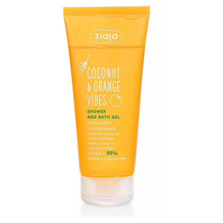 Ziaja Coconut Oranžins ķermeņa kopšanas līdzeklis, 200 ml