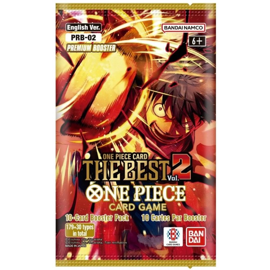 Bandai One Piece TCG - THE BEST: PRB-02 Премиум Бустер Бокс Том 2 (JP)