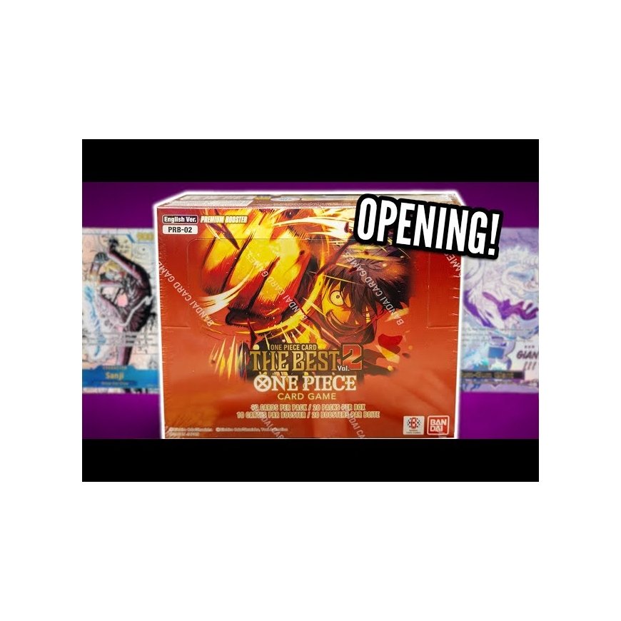 Bandai One Piece TCG - THE BEST: PRB-02 Премиум Бустер Бокс Том 2 (JP) – 2