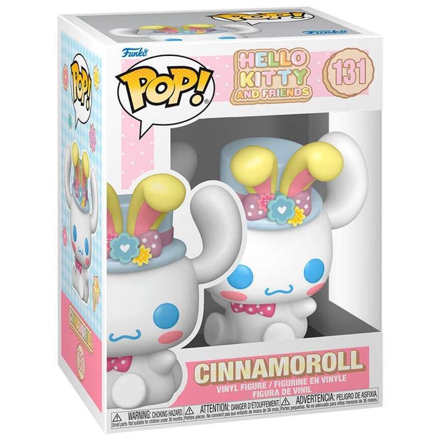 FUNKO POP! vinülinine figurine: Hello Kitty ja sõbrad - Cinnamoroll, 9 cm – 2