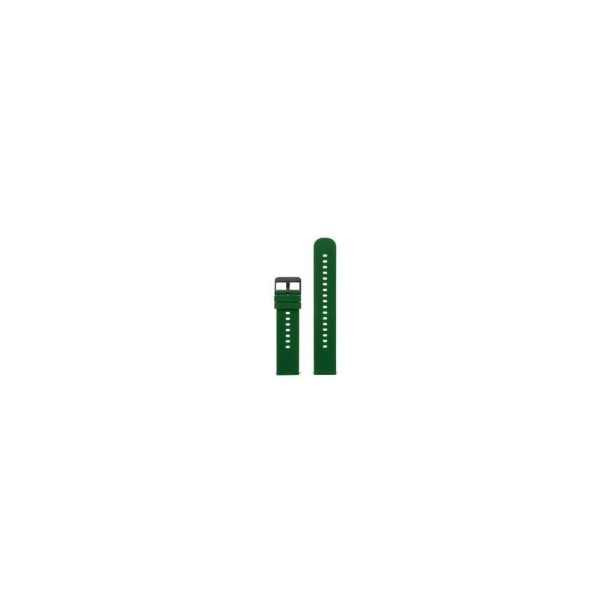 Pacific Guminā pulksteņa siksniņa U18 - melna/balta - 22mm – 2