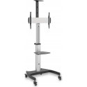 CONNECT IT Wheelie II pārvietojamais statīvs un turētājs vienai ekrānā 37" - 70", 30 gadu garantija, sudraba krāsā CONNECT IT Wheelie II pārvietojamais statīvs un turētājs vienai ekrānā 37" - 70", 30 gadu garantija, sudraba krāsā