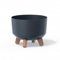 Prosperplast Gracia Standard Eco Wood ziedu pods DGRL240W antracīta ekoloģiskais