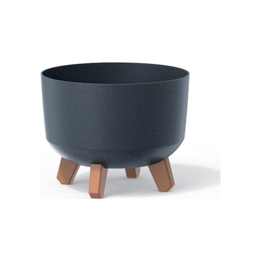 Prosperplast Gracia Standard Eco Wood Flower Pot DGRL240W Anthracite Eco – 2