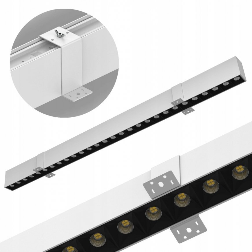 Spacetronik LED Recessed Ceiling Light GLOW D22 Pro Balta