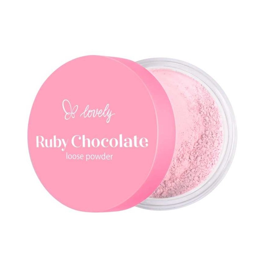 LOVELY_Ruby suklaan värinen irtopuuteri 6 g