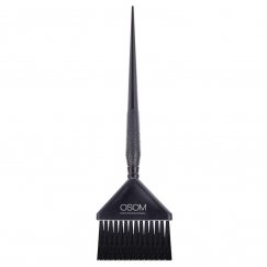 OSOM Professional Tinting Brush OSOMPND03L for Hair Coloring, Black, 65 mm