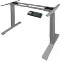 Spacetronik Electric Height Adjustable Desk with Shelves SPEF133BB Spacetronik Electric Height Adjustable Desk with Shelves SPEF133BB