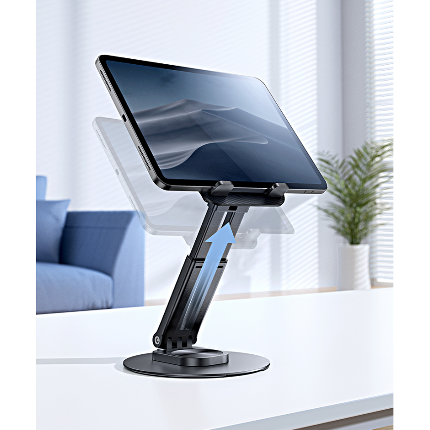 USAMS Desktop Stand for Phone or Tablet 4.7-12" Black ZJ80ZJ01 (US-ZJ080) – 2