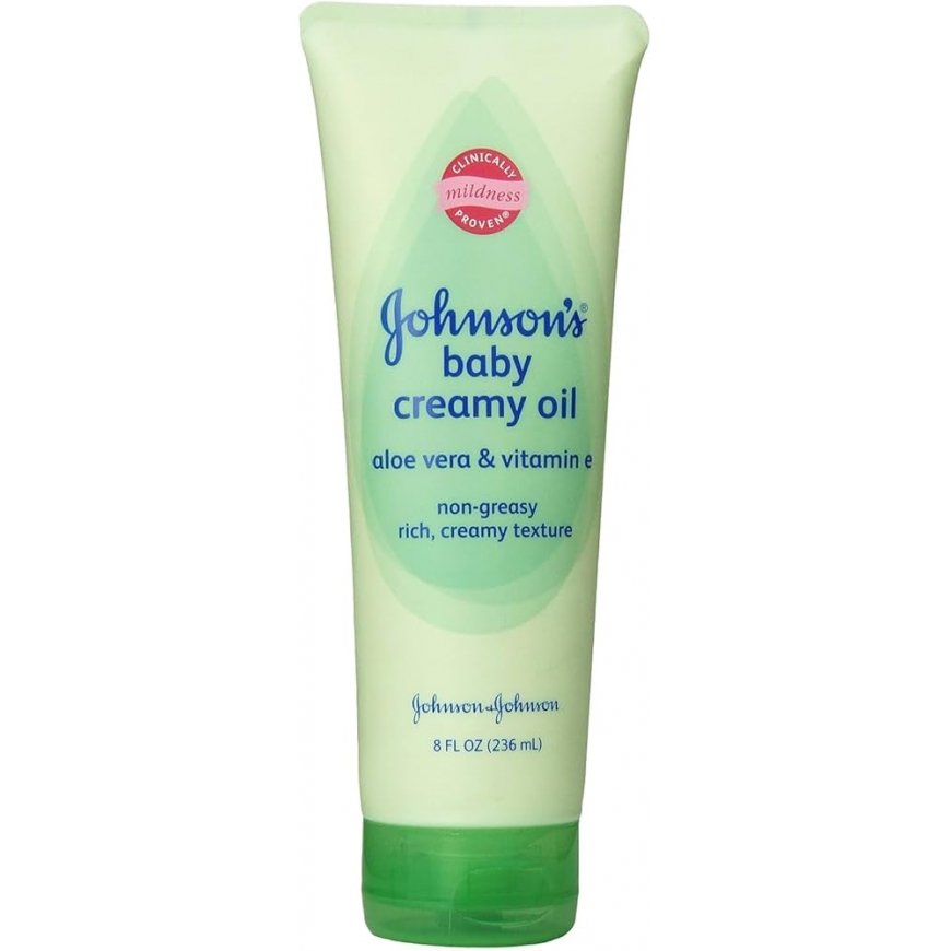 Johnson & Johnson Johnson's Baby Oil Aloe Vera kehahooldusõli lastele, 200 ml – 2