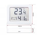 Tuya - датчик температуры и влажности с LCD экраном - ZigBee - RTX ZTHS7 Tuya - датчик температуры и влажности с LCD экраном - ZigBee - RTX ZTHS7