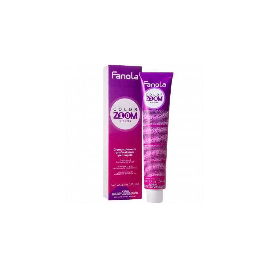 Fanola Color Zoom plaukų dažų kremas visoje paletėje 100 ml - 5.4 Šviesus kaštonų varis – 2
