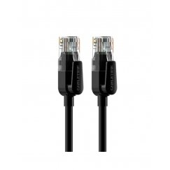 Cabletime Cat6 UTP kabelis, 5m, melns