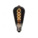 LED-lamppu E27 ST64 230V 4W 150lm, ambervalkoinen 1800K, RETRO VINTAGE GRAPHITE, himmennettävä, LED line PRIME LED-lamppu E27 ST64 230V 4W 150lm, ambervalkoinen 1800K, RETRO VINTAGE GRAPHITE, himmennettävä, LED line PRIME