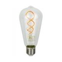 LED-lamppu E27 ST64 230V 4W 150lm, ambervalkoinen 1800K, RETRO VINTAGE GRAPHITE, himmennettävä, LED line PRIME LED-lamppu E27 ST64 230V 4W 150lm, ambervalkoinen 1800K, RETRO VINTAGE GRAPHITE, himmennettävä, LED line PRIME