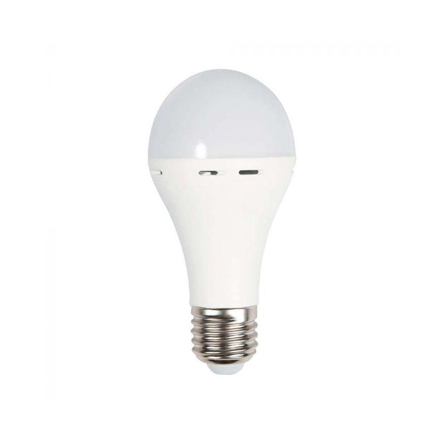 V-tac 9W LED spuldze, E27, ar akumulatoru, 4000K – 2