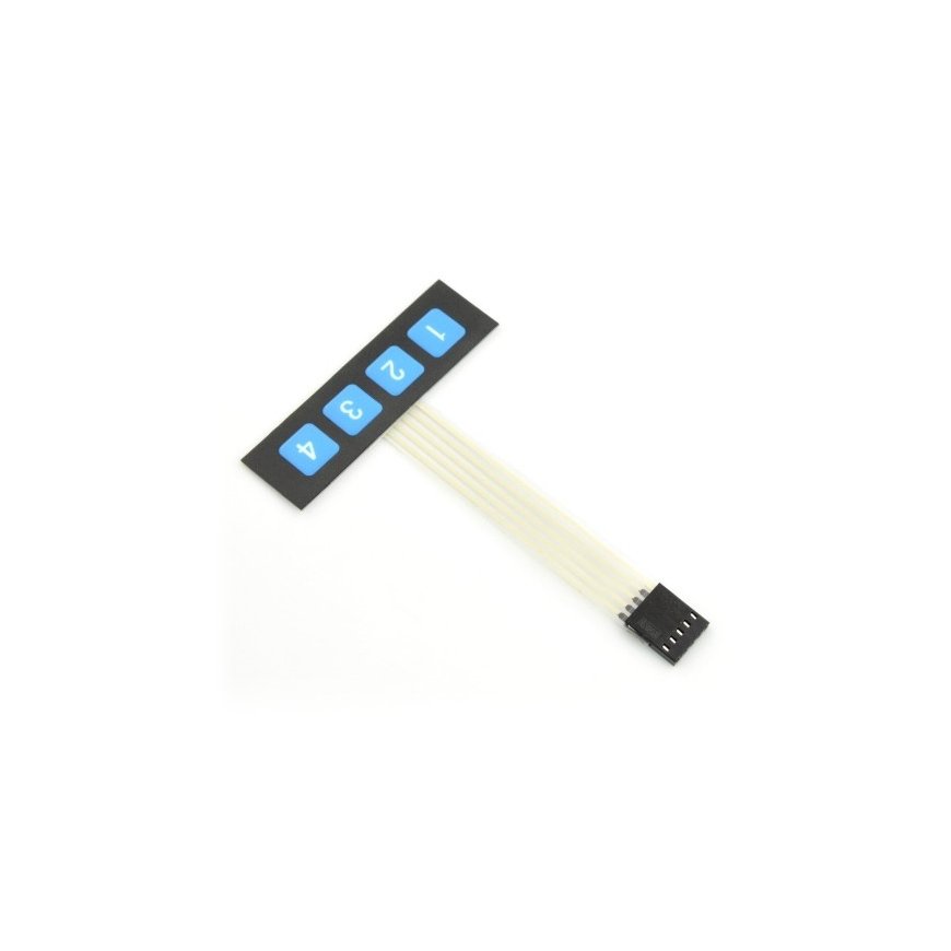 OEM Adhesive Membrane Keyboard - 4 Keys – 2