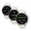 Stelio STSWA101SR Aktiivne GPS 46mm Hõbe