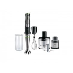 Braun MultiQuick 9 MQ9138XI блендер 0,6 L Погружной 1200 W Черный, Нержавеющая сталь