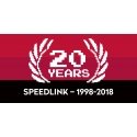 SPEEDLINK Competition Pro Extra Melns, Sarkans USB 1.1 Džoistiks Analogs Android, PC (dators)