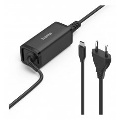 Hama 00200023 power adapter/inverter Indoor 65 W Black