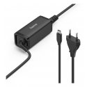 Hama 00200023 virta-adapteri ja vaihtosuuntaaja Sisätila 65 W musta Hama 00200023 virta-adapteri ja vaihtosuuntaaja Sisätila 65 W musta