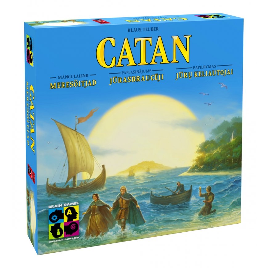 Brain Games Catan Seafarers (plėtinys) (LV) – 2