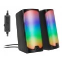 SPEEDLINK TONOS RGB Juoda Vielinis ir Bevielis 6 W SPEEDLINK TONOS RGB Juoda Vielinis ir Bevielis 6 W