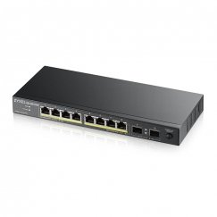 Zyxel GS1100-10HP v2 Nepārvaldīts Gigabit Ethernet (10/100/1000) Power over Ethernet (PoE) Melns