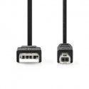 Nedis CCGL60100BK10 USB кабель USB 2.0 1 m USB A USB B Черный Nedis CCGL60100BK10 USB кабель USB 2.0 1 m USB A USB B Черный