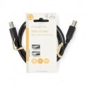Nedis CCGL60100BK10 USB кабель USB 2.0 1 m USB A USB B Черный Nedis CCGL60100BK10 USB кабель USB 2.0 1 m USB A USB B Черный