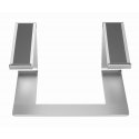 Gembird NBS-D1-01 laptop stand Aluminium, Silver 39.6 cm (15.6") Gembird NBS-D1-01 laptop stand Aluminium, Silver 39.6 cm (15.6")