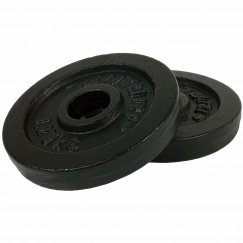 Tunturi 14TUSCL094 svaru stieņa disks 2 pcs Standarts Čuguna atsvaru disks