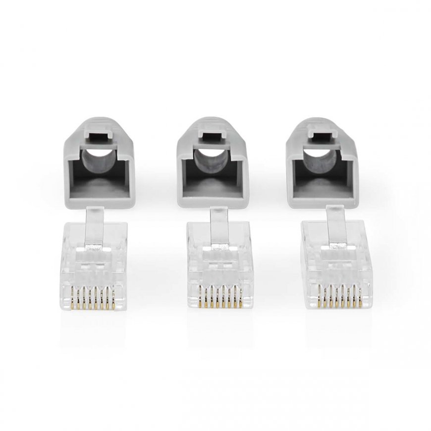 Nedis CCBW89360GY juhtmepistmik RJ-45 Hall