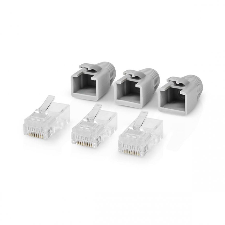 Nedis CCBW89360GY vadu savienotājs RJ-45 Pelēks – 4