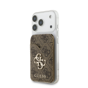 Guess PU 4G Mirror MagSafe Cardslot Stand Brown Guess PU 4G Mirror MagSafe Cardslot Stand Brown