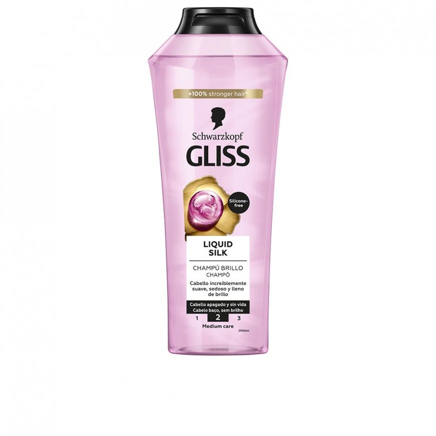 Schwarzkopf Mass Market GLISS LIQUID SILK Šampūnas 400 ml – 2