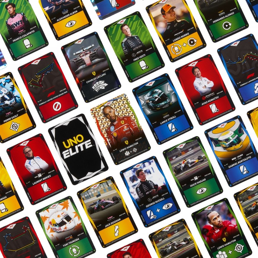 Games UNO Elite Formula 1 2025 Core Edition Starter Pack – 4