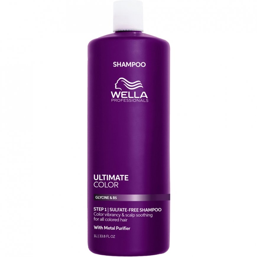 Шампунь Wella ULTIMATE COLOR - яркий цвет для окрашенных волос 1000 мл