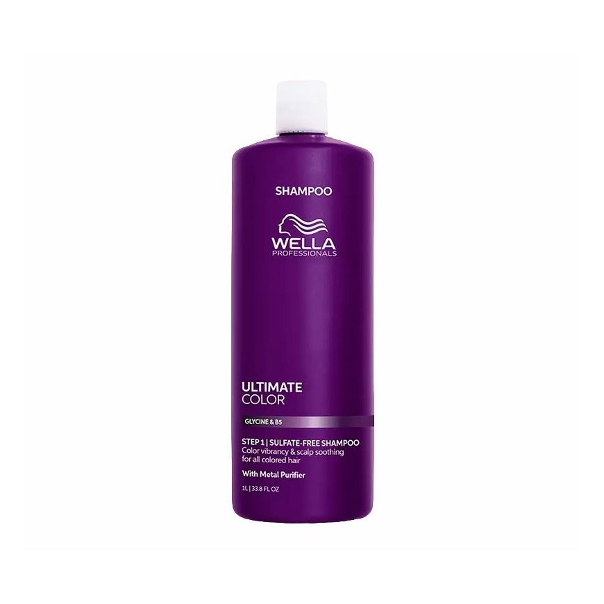 Wella ULTIMATE COLOR Shampoo - elinvoimainen väri värjätyille hiuksille 1000 ml – 2