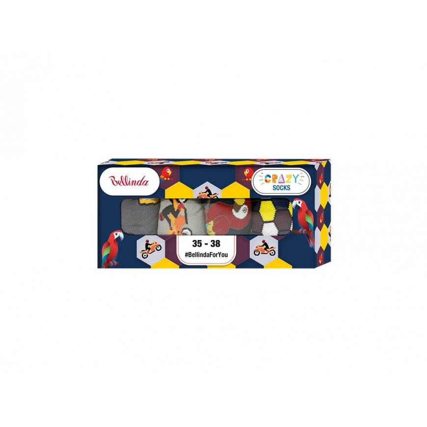 Bellinda Подарочный набор носок Crazy Socks Box