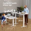 ONKRON CDF222E-W standing desk frame Electric 2 leg(s) White