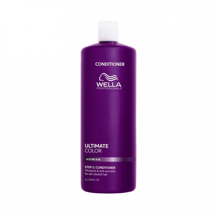 Wella ULTIMATE COLOR vibrant color anti-porosity moisturizing conditioner for color-treated hair 1000 ml – 2