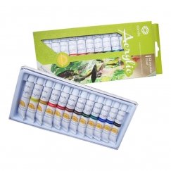 Grafitas Akrüülvärvid CONDA, 12 värvi, 12 ml