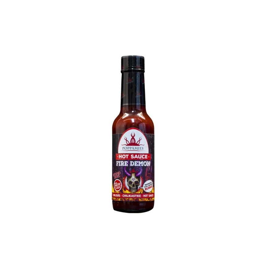 Aštriausais Poppamies mērce "Fire Demon", 150ml. – 2
