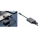 Spacetronik Multiport USB-C to USB-C + RJ45 SPU-M08 gigabit Spacetronik Multiport USB-C to USB-C + RJ45 SPU-M08 gigabit
