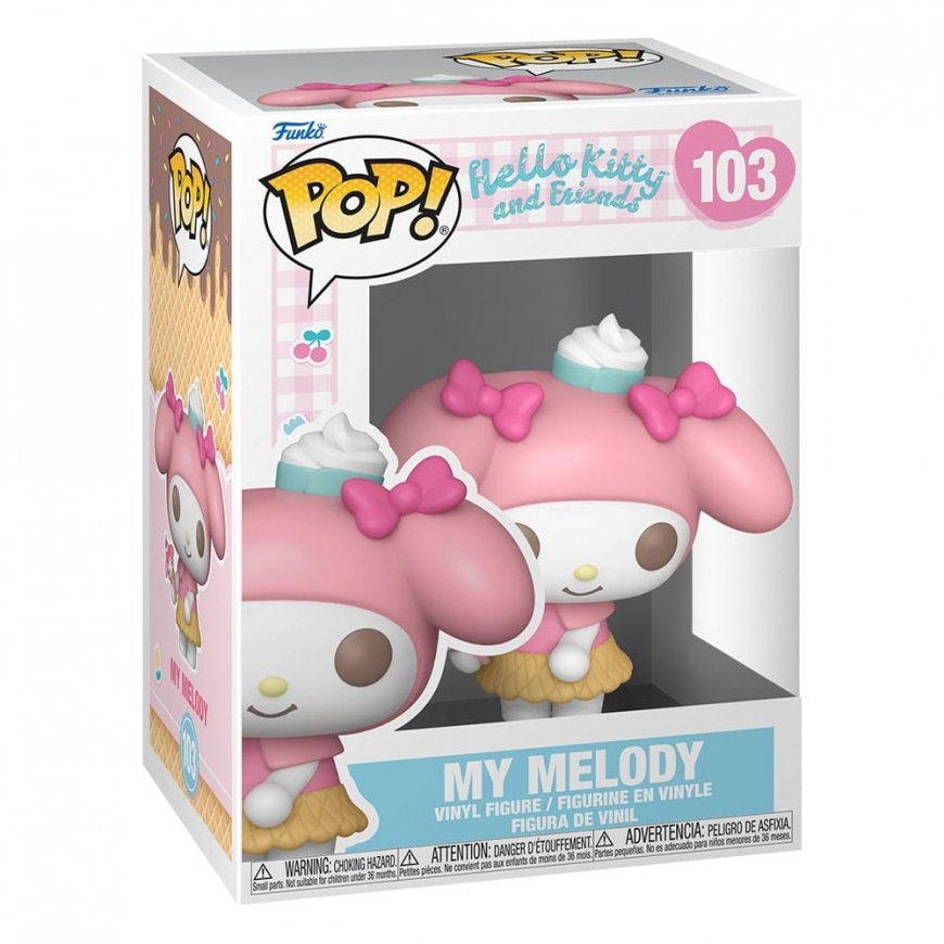 FUNKO POP! Vinilinė figūrėlė: Hello Kitty ir draugai - Hello Kitty, 9 cm