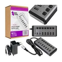 Хаб 7xUSB с выключателями Spacetronik SPU-M18