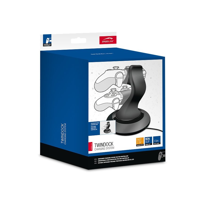 SPEEDLINK TWINDOCK Uzlādes sistēma – 4
