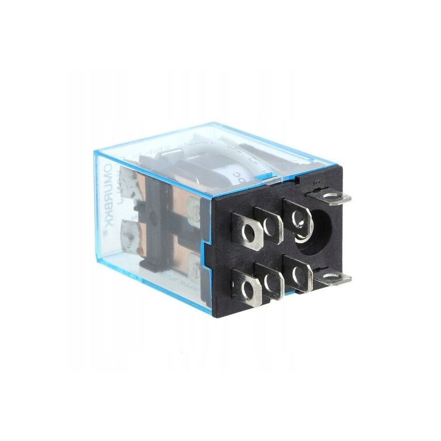 Oem LY2NJ relay - 12VDC -10A - 8 contacts - contactor - power relay